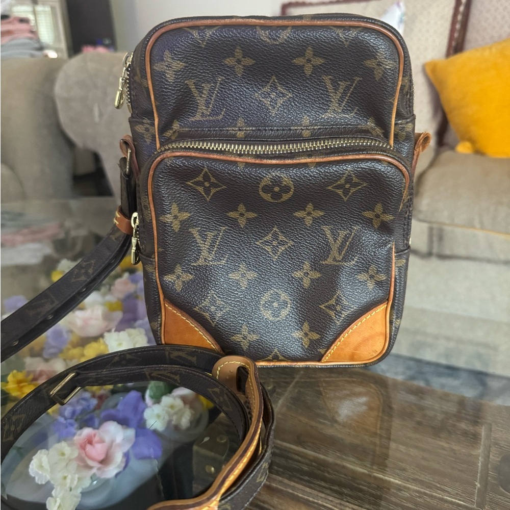 Louis Vuitton Amazon Canvas Monogram Satchel